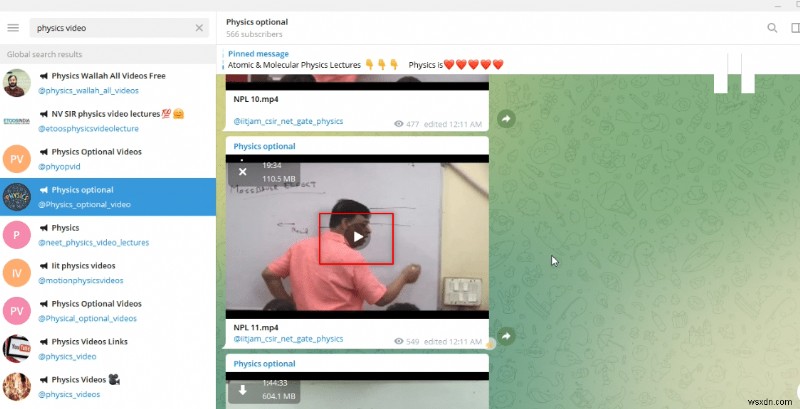 윈도우 10에서 텔레그램(Telegram) 동영상 다운로드하는 5가지 방법