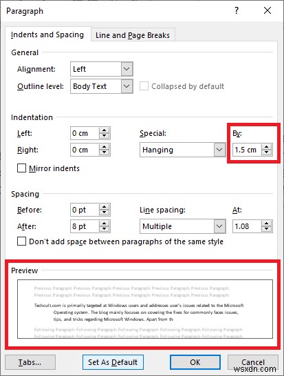 워드와 구글 문서도구에서 내어쓰기(Hanging Indent) 설정하는 방법 완벽 가이드