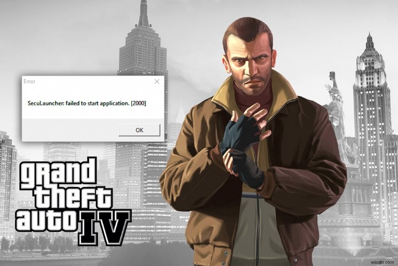 GTA 4 Seculauncher  응용 프로그램 2000을 시작하지 못했습니다  오류 완벽 해결 가이드