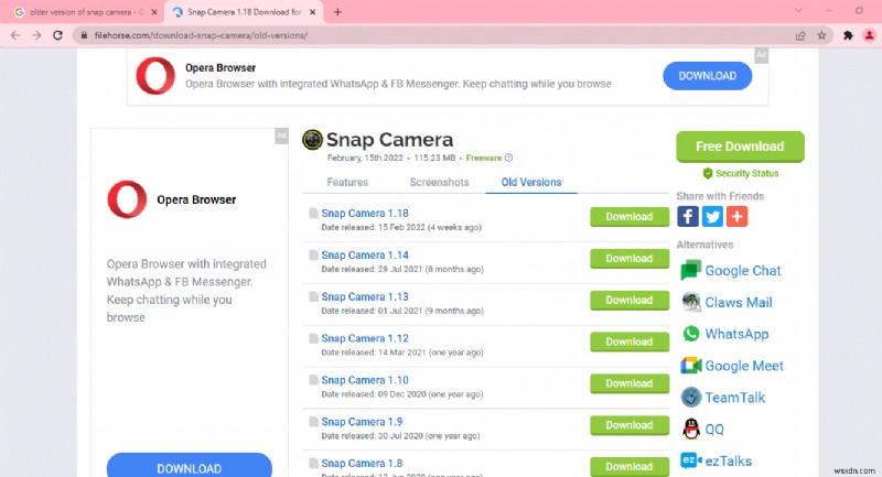 스냅 카메라(Snap Camera) 사용 가능한 카메라 입력 없음 오류 완벽 해결 가이드