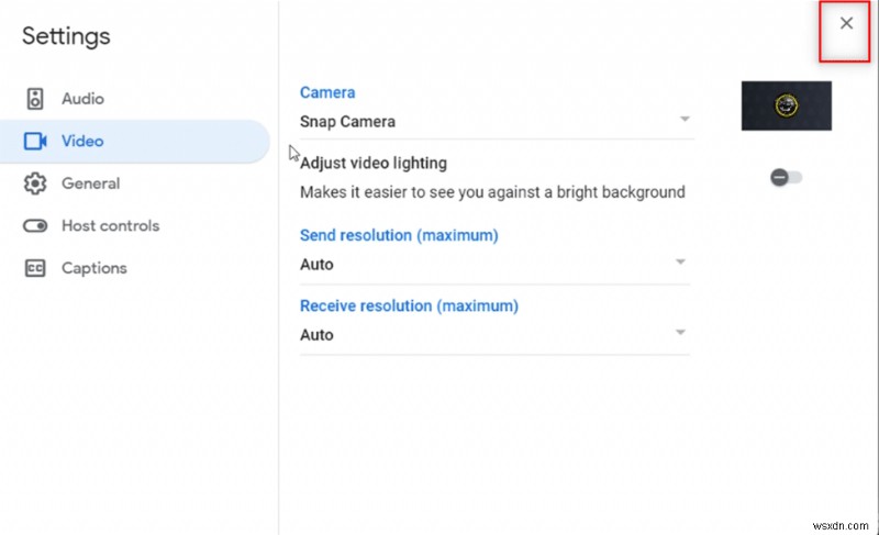 구글 미트(Google Meet)에서 스냅 카메라(Snap Camera) 사용하는 방법