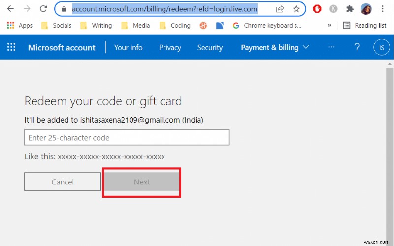 마이크로소프트(Microsoft) 계정에서 기프트 카드 사용하는 방법 총정리