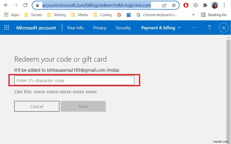 마이크로소프트(Microsoft) 계정에서 기프트 카드 사용하는 방법 총정리