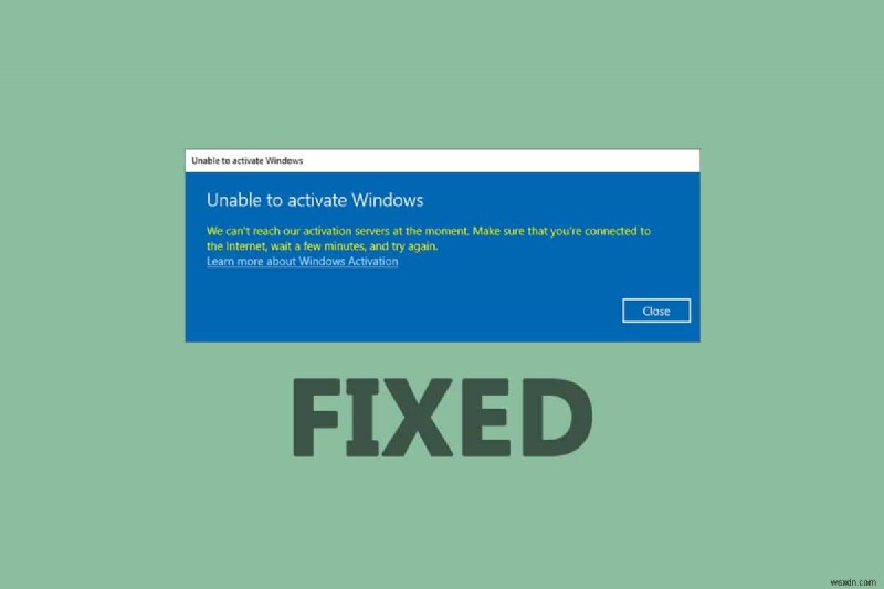 Windows 10 정품 인증 오류 0x80072ee7 완벽 해결 가이드