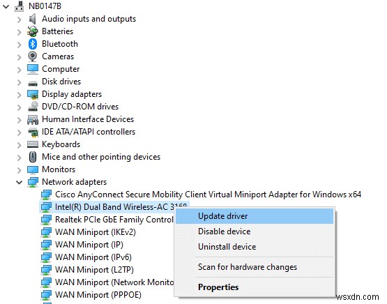 Windows 10에서 무선 자동 구성 서비스(wlansvc)가 실행되지 않는 문제 해결 방법