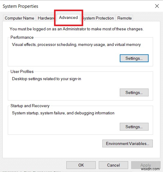 Windows 10에서 Java 가상 머신을 생성할 수 없습니다 오류 해결 방법