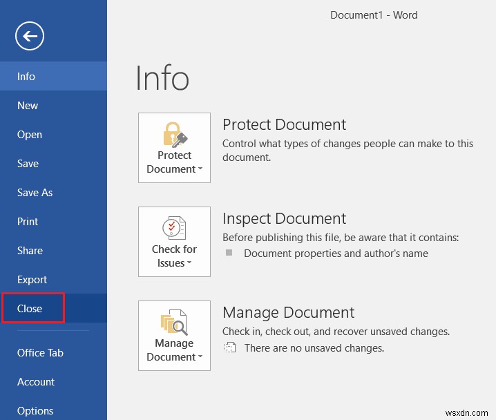 Windows 10에서 Word 파일 권한 오류 해결하는 10가지 방법