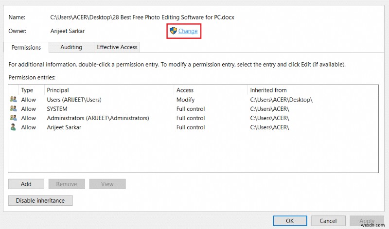 Windows 10에서 Word 파일 권한 오류 해결하는 10가지 방법