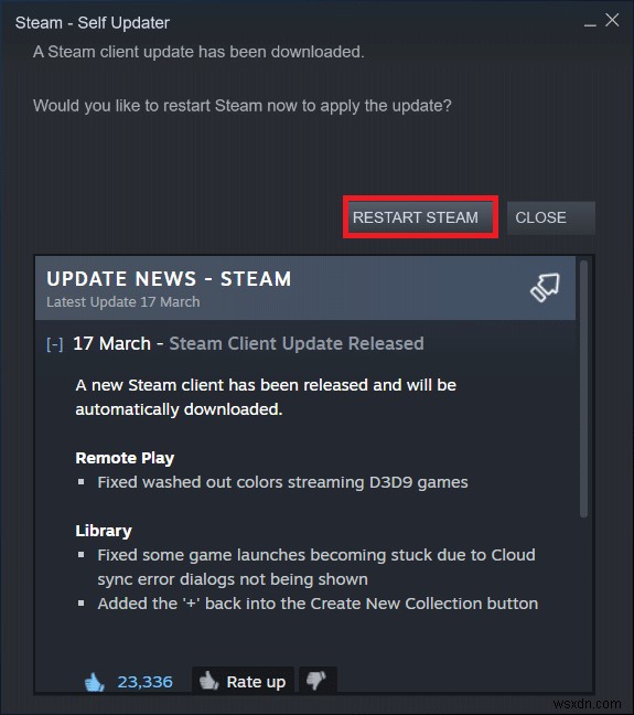 Windows 10에서  Steam이 실행되어 있어야 합니다  오류 해결하는 8가지 방법