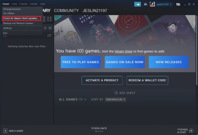 Windows 10에서 Steam 앱 구성 사용 불가 오류 해결하는 6가지 방법