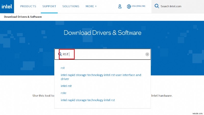 Windows 10에서 Intel RST 서비스가 실행되지 않는 문제 해결 방법