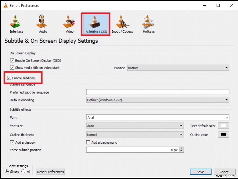 Windows 10에서 VLC 자막이 표시되지 않을 때 해결 방법 완벽 가이드