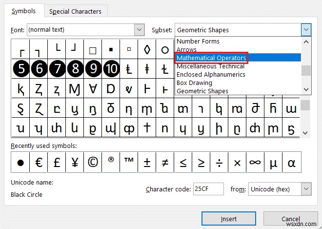 Windows 10에서  같지 않음(≠)  기호 입력하는 방법