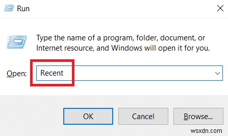 Windows 10에서 최근 사용한 파일을 여는 2가지 방법