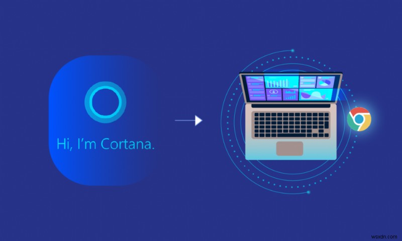 Windows 10에서 코타나(Cortana)가 크롬(Chrome)으로 검색하도록 강제하는 방법