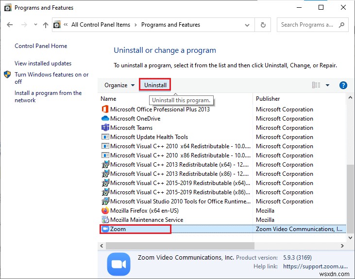 Windows 10에서 Zoom 오류 코드 1001 해결하는 완벽 가이드