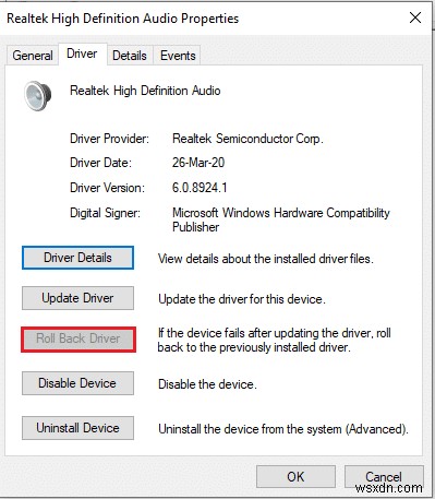 Windows 10에서 Realtek 오디오 관리자가 열리지 않는 문제 해결 방법