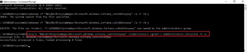 Windows 10 코타나(Cortana) 메모리 과다 사용 문제 해결 방법 총정리