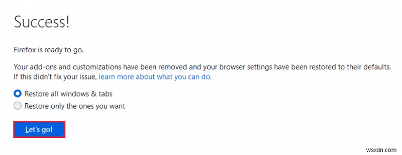 Windows 10에서 파이어폭스(Firefox) PR_END_OF_FILE_ERROR 오류 해결하는 방법