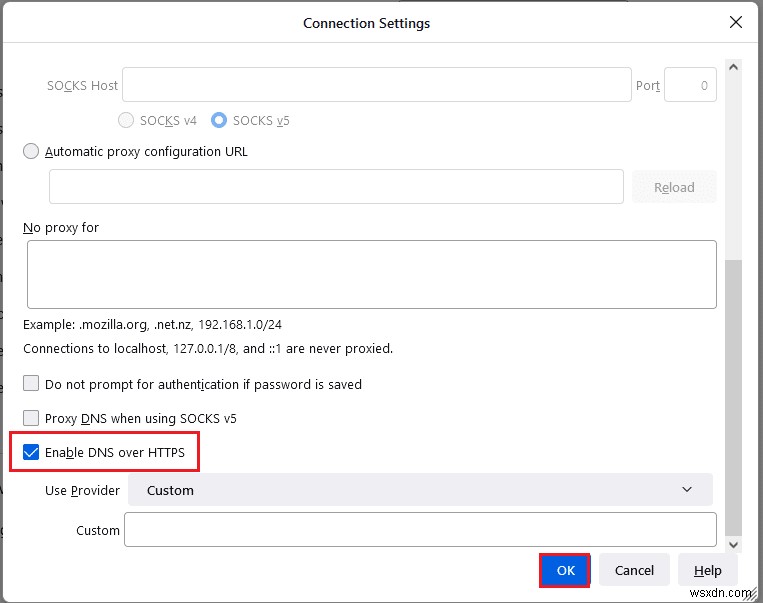 Windows 10에서 파이어폭스(Firefox) PR_END_OF_FILE_ERROR 오류 해결하는 방법