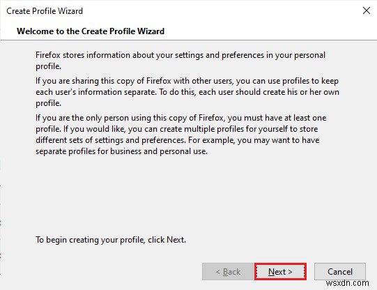 Windows 10에서 파이어폭스(Firefox) PR_END_OF_FILE_ERROR 오류 해결하는 방법