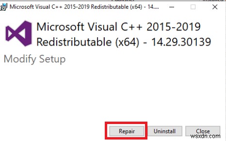 Windows 10에서 Microsoft Visual C++ 런타임 오류 완벽하게 해결하는 11가지 방법
