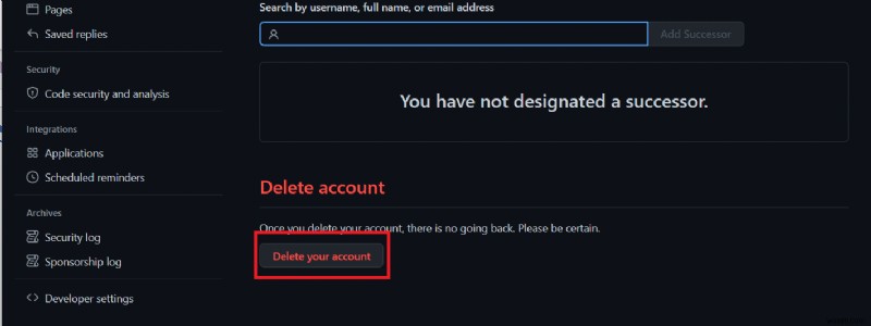 GitHub 계정 영구 삭제 방법과 저장소 삭제 가이드