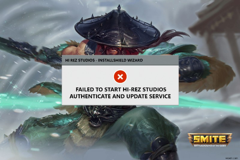 Hi-Rez Studios 인증 및 업데이트 서비스 오류 해결 방법 총정리