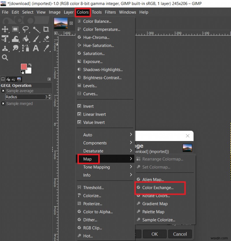 GIMP(김프)에서 색상 바꾸는 방법 4가지 완벽 정리