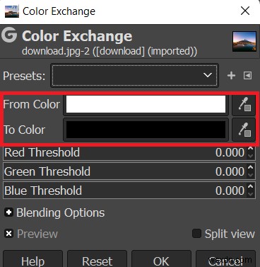 GIMP(김프)에서 색상 바꾸는 방법 4가지 완벽 정리