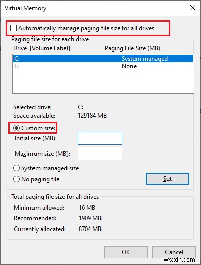 Windows 10  이 명령을 처리하는 데 사용할 수 있는 저장 공간이 부족합니다  오류 완벽 해결 가이드