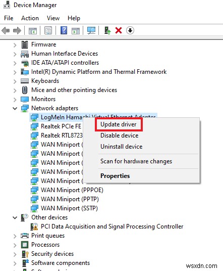 Windows 10 하마치(Hamachi) VPN 오류 해결 방법 총정리