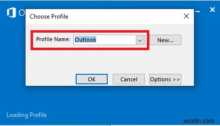 Windows 10에서 Outlook이  프로필 로드 중 에 멈추는 문제 해결 방법 총정리