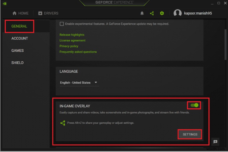 Windows 10에서 NVIDIA 오버레이가 작동하지 않을 때 해결하는 7가지 방법