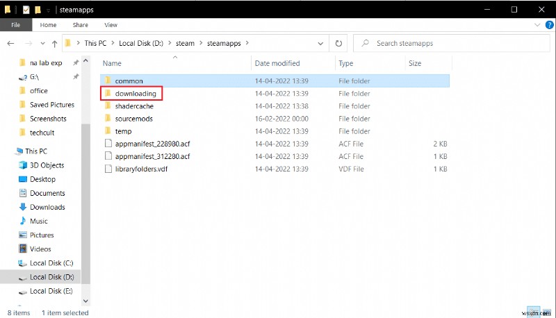 Windows 10에서 Steam 게임이 갑자기 삭제되는 문제 해결 방법