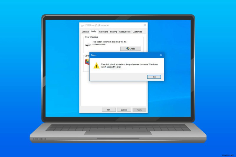 Windows 10에서 디스크 검사를 수행할 수 없습니다 오류 해결 방법 총정리