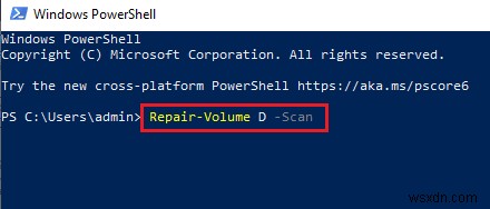 Windows 10에서 디스크 검사를 수행할 수 없습니다 오류 해결 방법 총정리