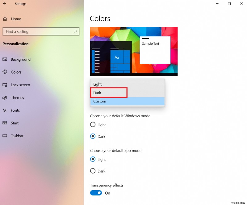 Windows 10 파일 탐색기 다크 테마가 작동하지 않을 때 해결하는 12가지 방법