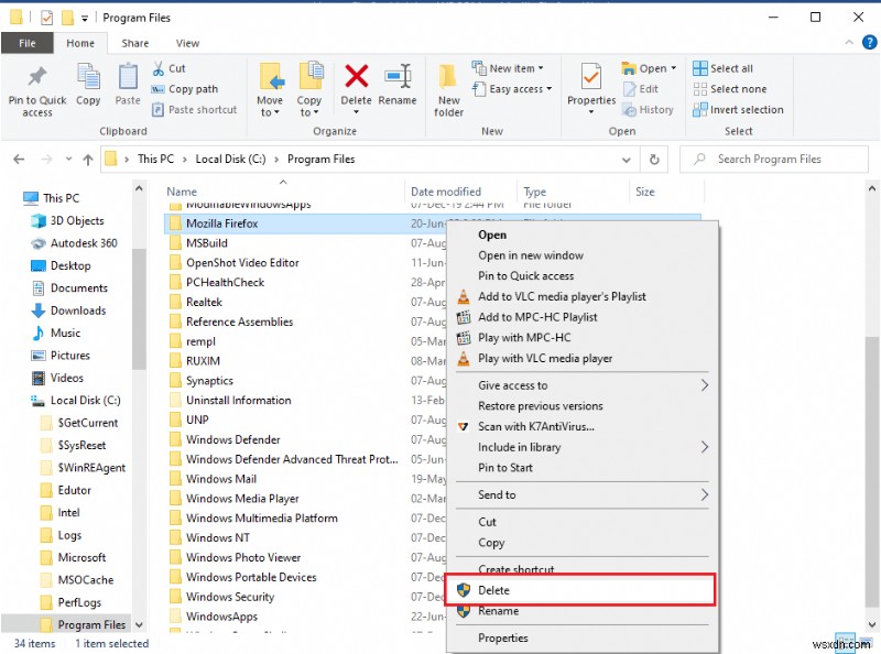 Windows 10에서 파이어폭스  XPCOM을 로드할 수 없습니다  오류 해결 방법 총정리
