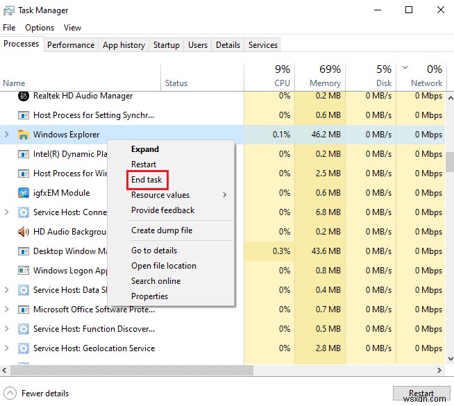 Windows 10에서 SearchUI.exe 일시 중단 오류 해결하는 완벽 가이드