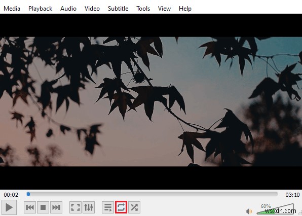 Windows 10에서 VLC로 동영상 반복 재생(루프) 설정하는 방법