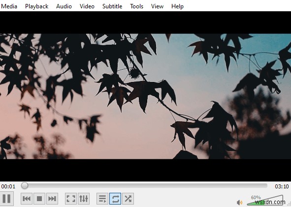 Windows 10에서 VLC로 동영상 반복 재생(루프) 설정하는 방법