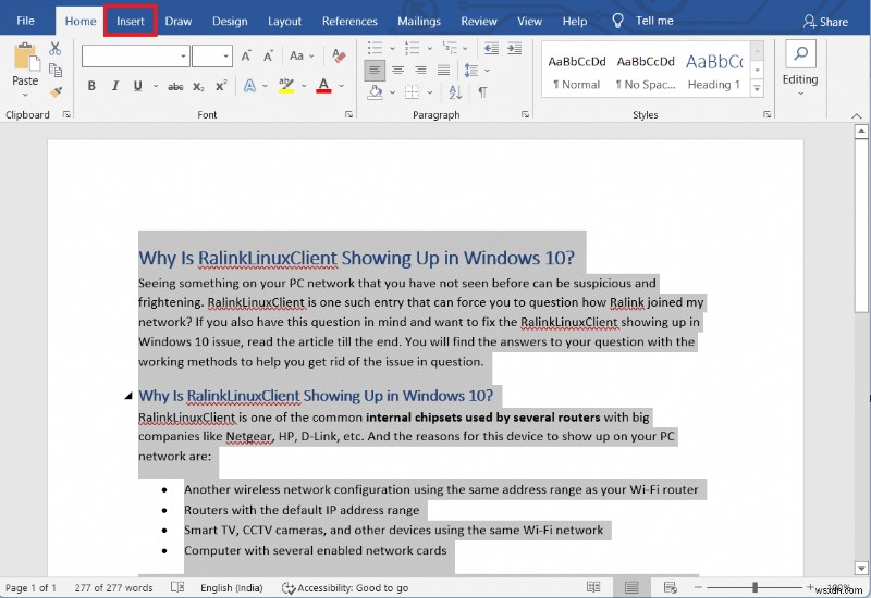 Microsoft Word(워드)에서 페이지 복제하는 방법 총정리
