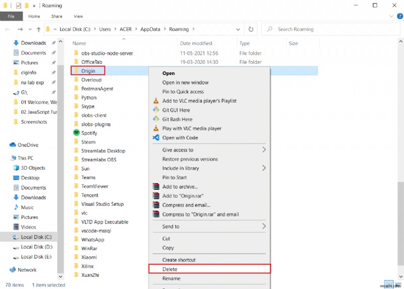Windows 10에서 Origin 오버레이 작동 안 됨 문제 해결하는 15가지 방법