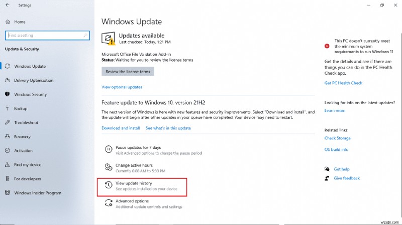 Windows 10 업데이트 오류 0xc1900204 해결 방법 완벽 가이드
