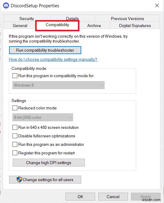 Windows 10에서 디스코드(Discord) 오류 코드 1105 해결하는 완벽 가이드