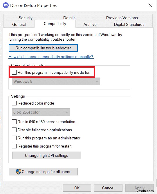 Windows 10에서 디스코드(Discord) 오류 코드 1105 해결하는 완벽 가이드