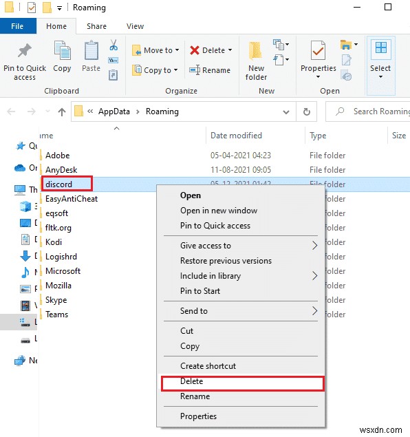 Windows 10에서 디스코드(Discord) 오류 코드 1105 해결하는 완벽 가이드