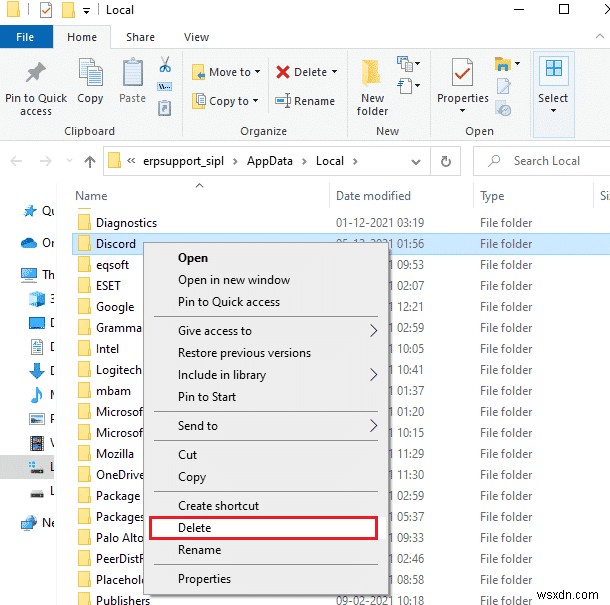 Windows 10에서 디스코드(Discord) 오류 코드 1105 해결하는 완벽 가이드