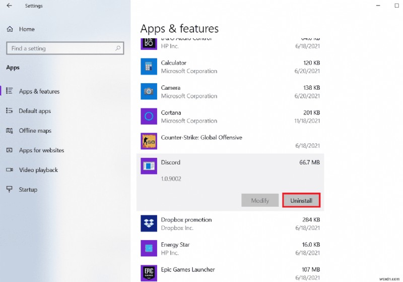 Windows 10에서 디스코드(Discord) 오류 코드 1105 해결하는 완벽 가이드